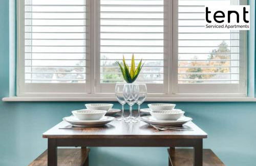 Stylish 1 Bed Apt , central , pkg, perfect for long stays - Foto 6