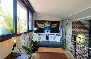 Rare ! LOFT Atypique Centre-Ville Parking Jardin - Foto 49