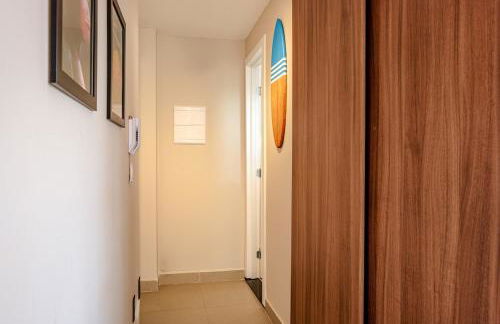 Frente Mar e Conforto | Ar cond, Vaga, Lava e Seca - Foto 21