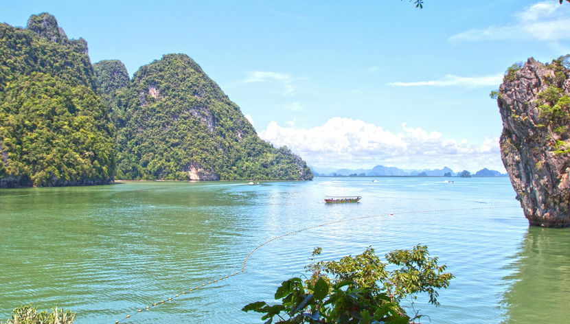 Excursion sur l'île de James Bond en bateau à moteur