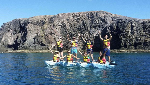 Kayak y snorkel en la playa de Papagayo desde Playa Blanca - Foto 4