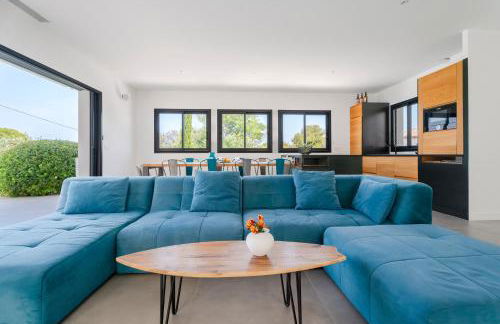 Villa Hedone - Presqu'île de Giens Piscine Vue mer - Foto 13