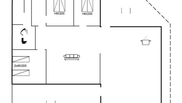 "Ute" - 200m from the sea - Foto 2, Floorplan