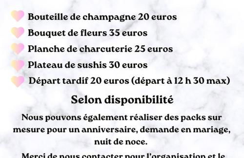 Love Room Chic Lescapade à Cherbourg - Foto 12