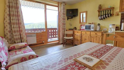 Studio cabine ensoleillé avec balcon à 1450m - FR-1-505-19 - Foto 2