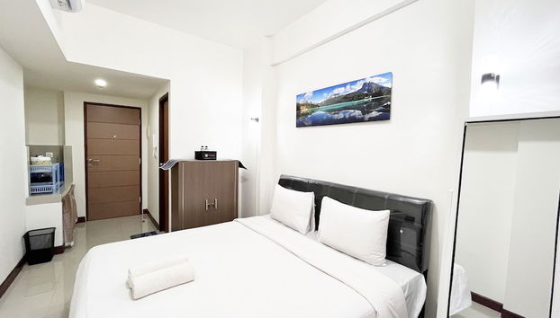 Compact Studio Room Apartment Vida View Makassar - Foto 5, Habitación