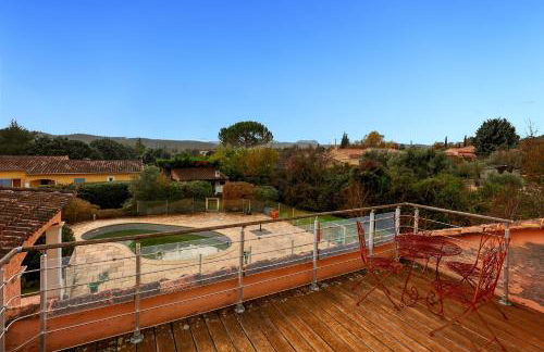 La Villa des Vignes - Climatisée avec piscine - Foto 14
