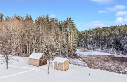 Log Cabin Fireplace Upper Valley - Wooded Chalet - Foto 41
