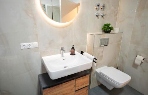 Großes zentrales Apartment Terrasse 2 Bäder - Foto 26