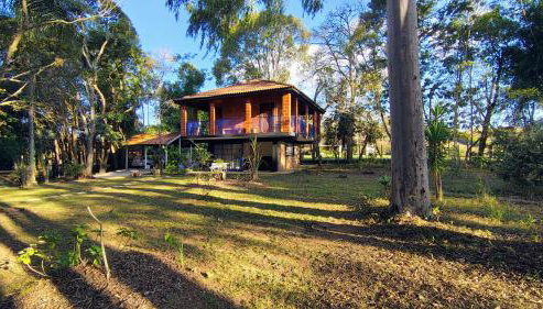 Bangalô no Sítio Cantal - Foto 2, Garden, Garden view