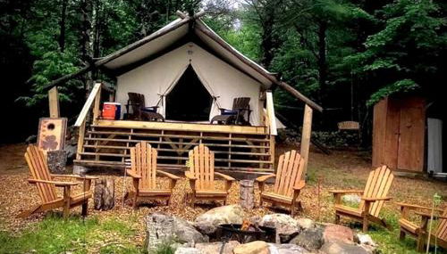 Gorgeous Safari Tent Rental Ideal for Glamping in Upstate New York - Foto 3