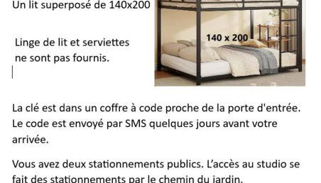 Studio 2 à 4 personnes, 12 kilomètres du parc du Puy du F - Photo 2