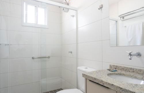 Central Novo 2 Qtos com ar, academia e lava e seca - Foto 19