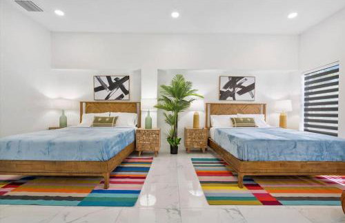 VillaLee-Jungle Palm Island white marble pool Area - Foto 55