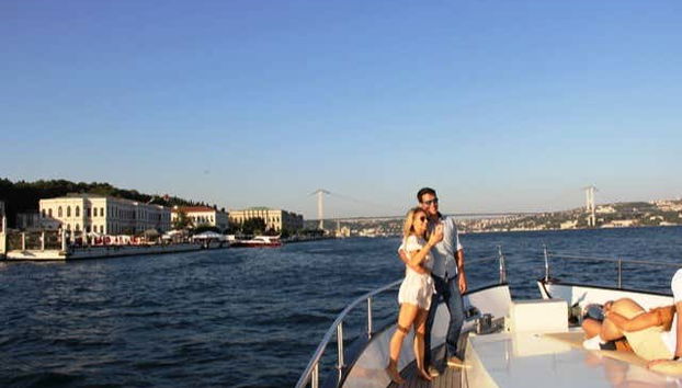 Vue du bateau de croisière