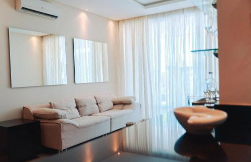 Apartamento alto padrão com 3 suítes, sala 3 ambientes todos com ar, ambientes novos e moderno. - Foto 5