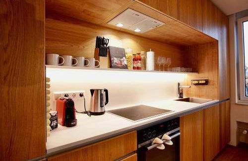 2,5 Zi Design Apt near Porsche Museum with Beamer, Netflix, PS5 - Foto 6