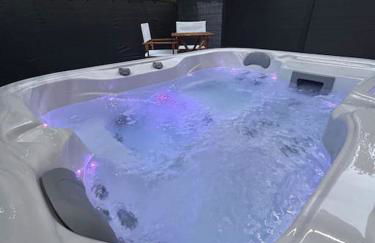 La terrasse abritée et son spa - Photo 13