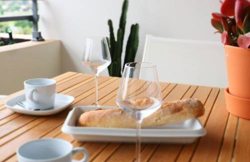 La Londe La Mer : appartement proche plages & vue superbe sur les îles d'or - Foto 10