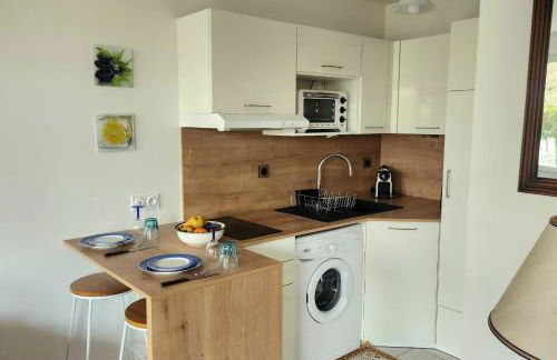 Nice T2 with garden and terrace in Tourgéville - Foto 10