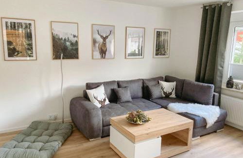 Platzhirsch bei der Purpurbuche - Foto 2