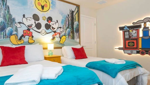 4015 Spacious 7BR Near Disney World - Foto 5, Habitación