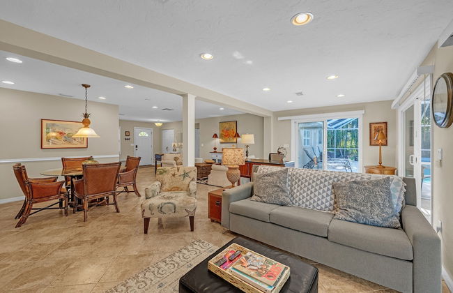 Comfy Home W/ Heated Pool Near Siesta Key Beach 2 Bedroom Home - Foto 16