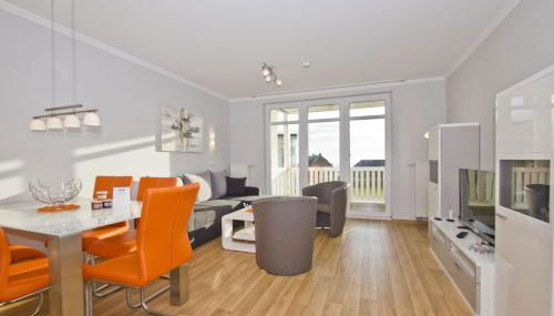 mit Meerblick und Balkon, gratis Nutzung vom AHOI Erlebnisbad und Sauna in Sellin - Meeresblick FeWo 33 - Foto 4