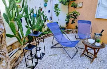 Le MARINE Rez de Jardin direct Plage Parking Privé Climatisé - Foto 3
