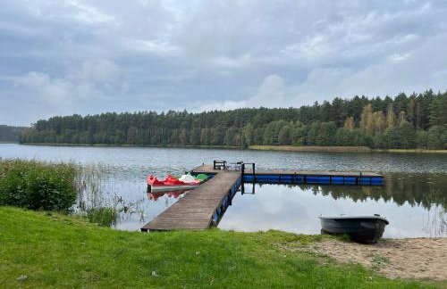 Domek całoroczny HAWAJE nad jeziorem Kazub - Foto 29