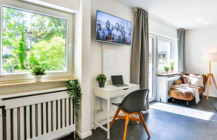 Studio HIRSCH56 - Zentral-Ruhig-Terrasse-Netflix - Foto 14