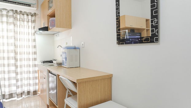 Homey And Minimalist Studio At Loftvilles City Apartment - Foto 4, Habitación