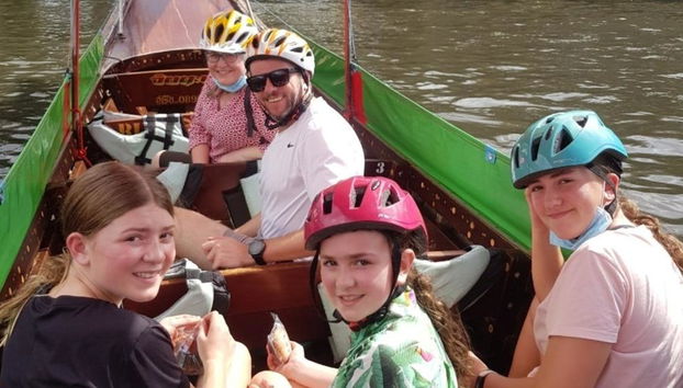 Bangkok e-Scooter and Longtail Boat Tour - Photo 2