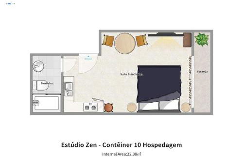 Contêiner 10 Hospedagem - Photo 65