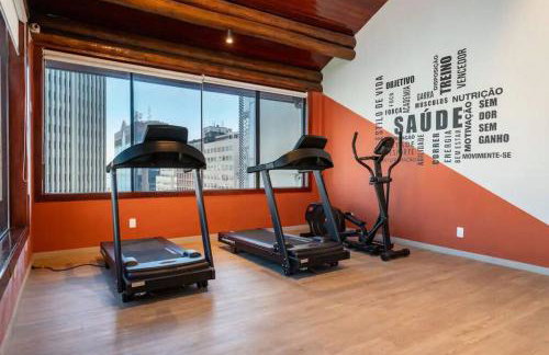 Apartamento completo e moderno com ar condicionado e piscina no centro do RIO - Foto 48