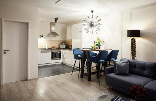 R B Apartment Hamburg Business am Flughafen für 1-5 Personen - ideal für Geschäftsreisende und Familien - Küche - Waschtrockner - Smart TV - kostenloser Parkplatz - Foto 6
