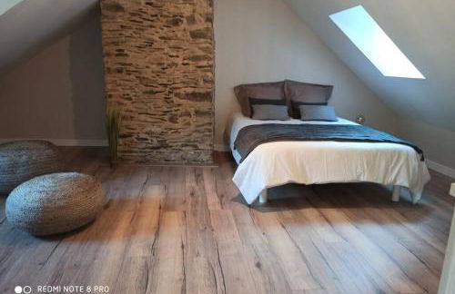 maison quartier médiéval au pied du château FOUGERES - Foto 38