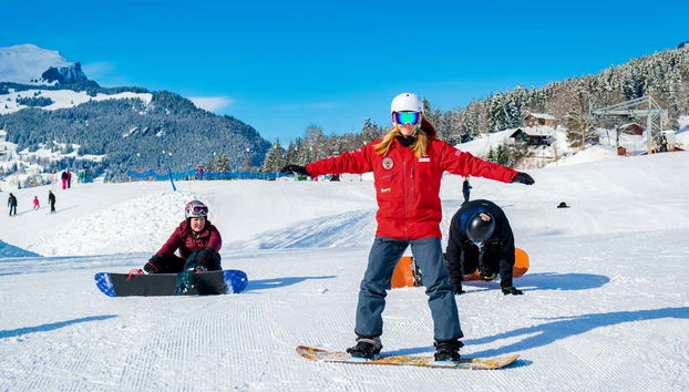 Você aprenderá a manusear o snowboard