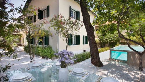 Glyfada Villa 6BR 16ppl Private Pool 300m to Beach - Foto 2, Garden, Garden view
