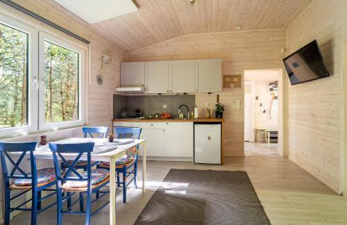 Sosnowy Raj domki nad rzeką Wkrą - Foto 17