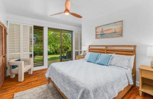 Step to beach New Quiet Kiahuna Plantation Remodeled 2 bedroom condo with AC - Foto 20