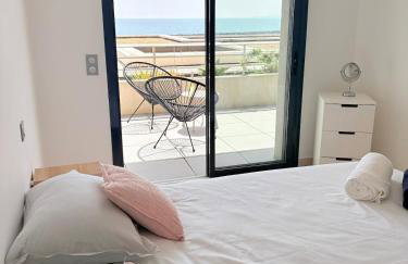 #Sète Front de mer Piscine Box privé Clim - Foto 22