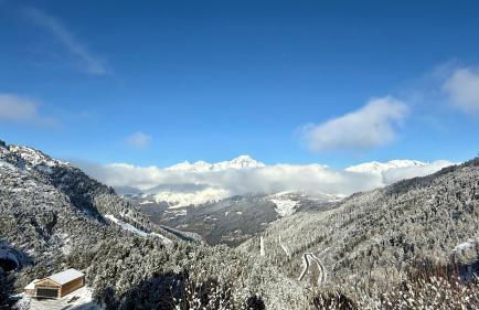 La Perdrix Blanche Appartement moderne Ski aux pieds - Vue panoramique et chambre séparée - 4 pers - Arcs 2000 - Foto 20