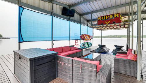 Lakefront Home with Private Dock in Grove - Foto 3