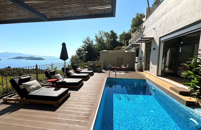 Superior 3-bedroom Villa Cassiope With Private Pool and Breathtaking Sea Views - Foto 29