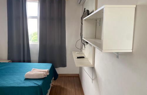 flats da Junia - wifi, tv, ar, frigobar, conexão aeroporto - Foto 11