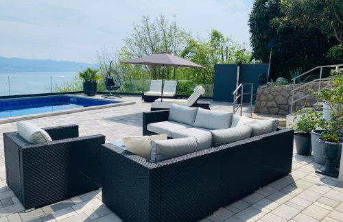 Villa White Pearl Opatija Luxury Stay with Pool and Sea View - Foto 36