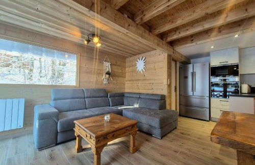 Magnifique chalet Nordique à La Féclaz - Idéal pour 6 personnes - Foto 9