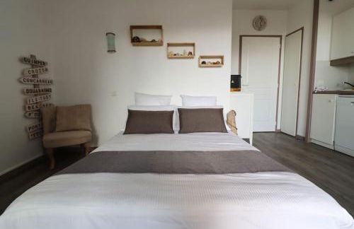 Superbe appart.T2 face à la mer à Tréboul Douarnenez - Photo 10