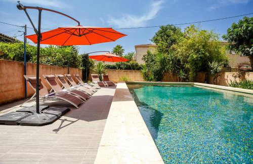 5 Family Apartments with Pool & Large Garden in Historic Pézenas Convent - Foto 17